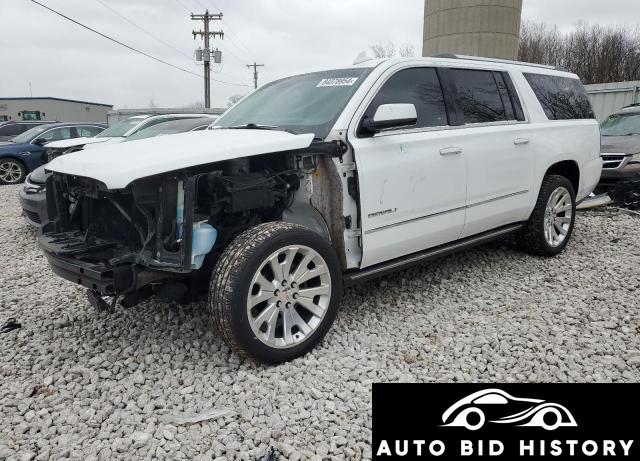 Gmc Yukon Xl Denali 2016 White 6.2L  8