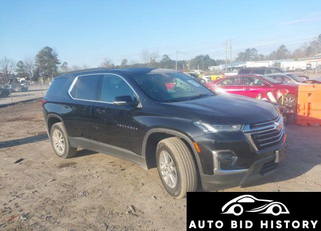 Chevrolet Traverse Fwd Lt Cloth 2022 Black 3.6L