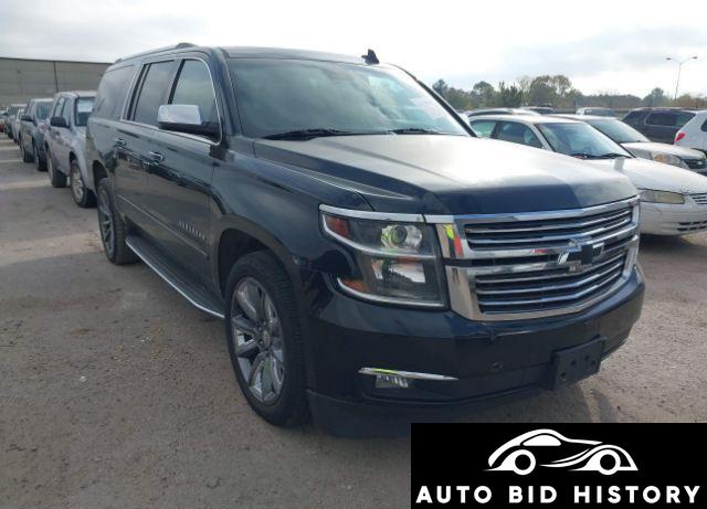 Chevrolet Suburban Ltz 2016 Black 5.3L