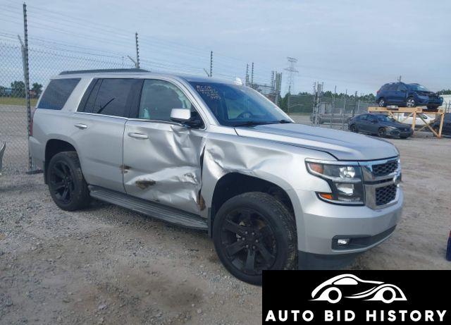 Chevrolet Tahoe Lt 2017 Gray 5.3L