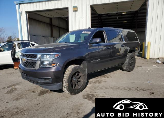 Chevrolet Suburban K1500 Lt 2015 Gray 5.3L  8