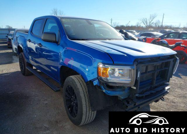 Gmc Canyon 2Wd  Short Box Elevation Standard 2022 Blue 3.6L