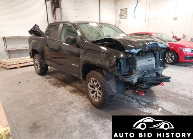 Gmc Canyon 4Wd  Short Box At4 - Cloth 2021 Black 3.6L