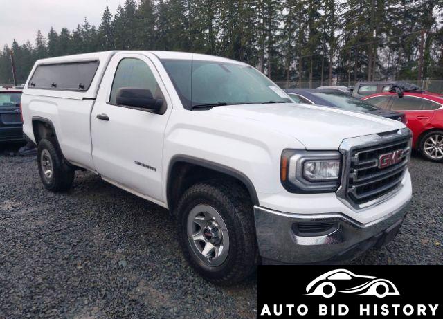 Gmc Sierra 1500 2018 White 5.3L