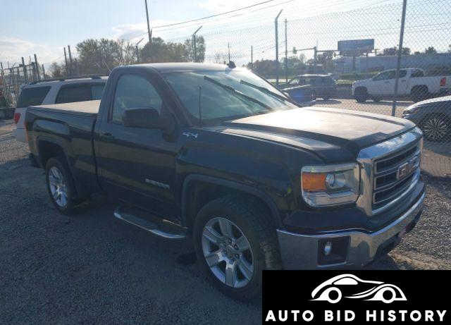 Gmc Sierra 1500 Sle 2014 Black 5.3L