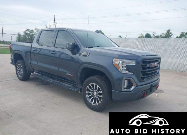 Gmc Sierra 1500 4Wd  Short Box At4 2021 Blue 5.3L
