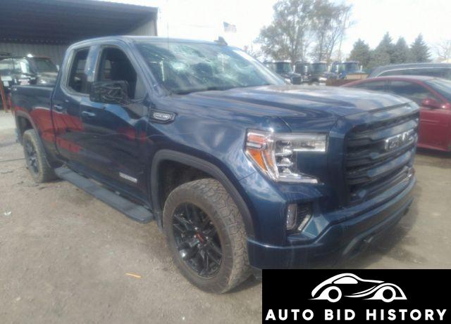 Gmc Sierra 1500 4Wd  Standard Box Elevation 2021 Blue 5.3L
