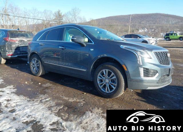 Cadillac Xt5 Awd Premium Luxury 2021 Blue 3.6L