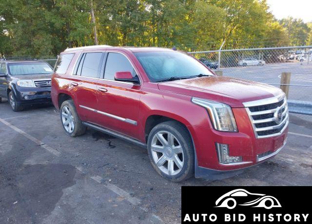 Cadillac Escalade Premium 2015 Red 6.2L