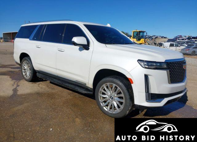 Cadillac Escalade Esv 2Wd Premium Luxury 2022 White 6.2L