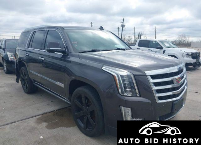 Cadillac Escalade Premium Luxury 2017 Gray 6.2L