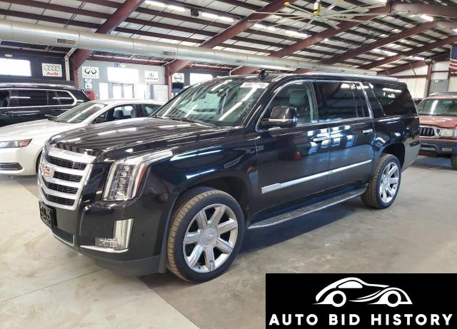 Cadillac Escalade Esv Luxury 2019 Black 6.2L  8