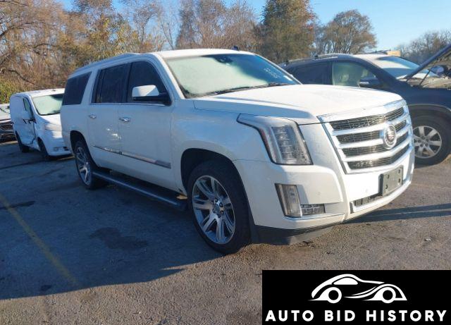 Cadillac Escalade Esv Premium 2015 White 6.2L