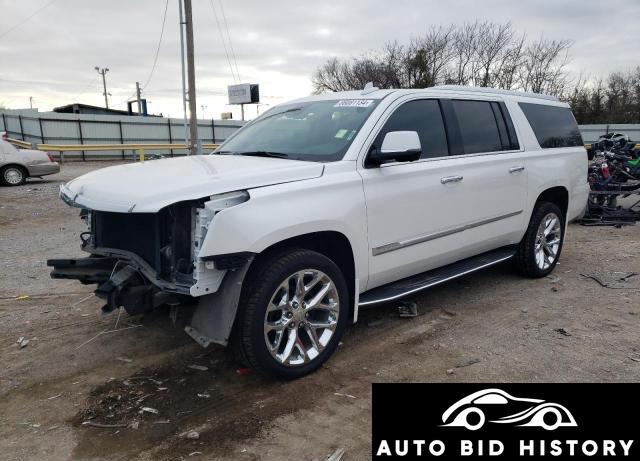Cadillac Escalade Esv Premium Luxury 2020 White 6.2L  8