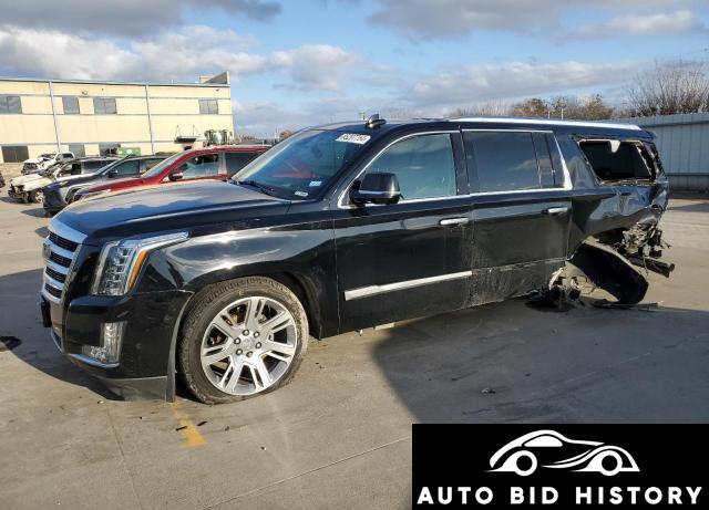 Cadillac Escalade Esv Premium Luxury 2019 Black 6.2L  8