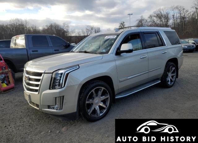 Cadillac Escalade Luxury 2015 Silver 6.2L  8