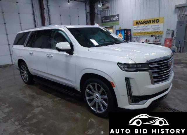Cadillac Escalade Esv 4Wd Premium Luxury Platinum 2022 White 6.2L