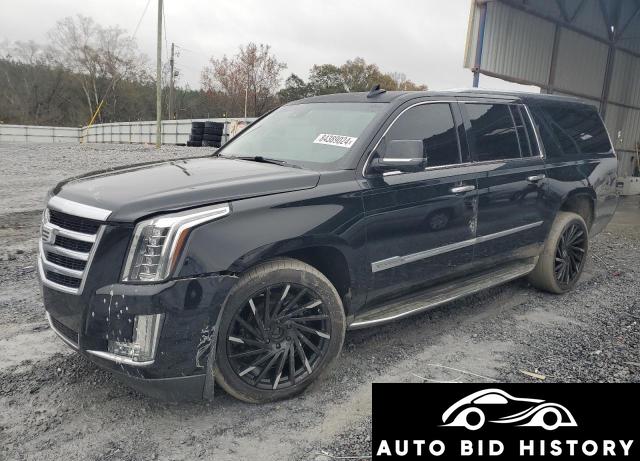Cadillac Escalade Esv Luxury 2015 Black 6.2L  8