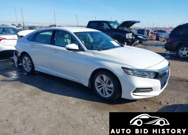 Honda Accord Lx 2018 White 1.5L