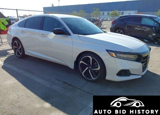 Honda Accord Sport 2022 White 1.5L
