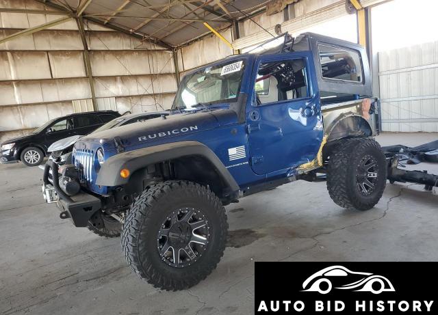 Jeep Wrangler Rubicon 2010 Blue 3.8L  6