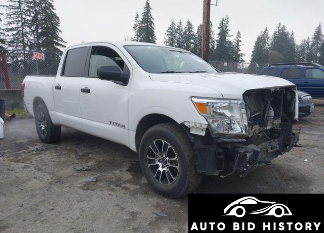 Nissan Titan Sv 4X4 2023 White 5.6L