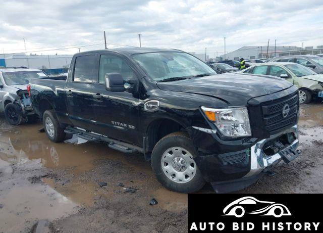 Nissan Titan Xd Sv 4X4 2023 Black 5.6L