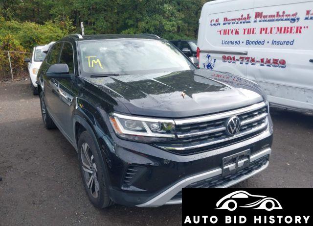 Volkswagen Atlas Cross Sport 3.6L V6 Sel 2023 Black 3.6L