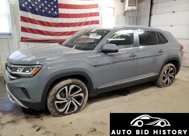 Volkswagen Atlas Cross Sport Sel 2022 Gray 3.6L  6