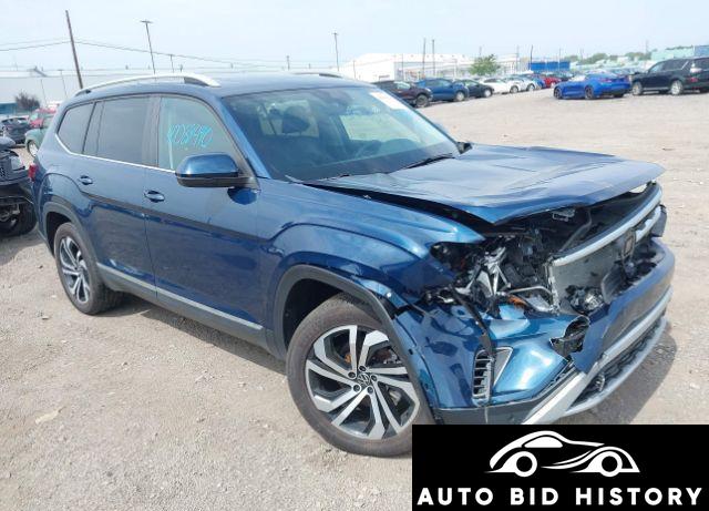 Volkswagen Atlas 3.6L V6 Sel 2022 Blue 3.6L