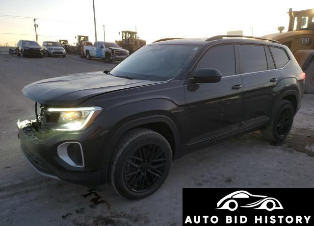 Volkswagen Atlas Se 2024 Black 2.0L  4