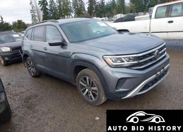 Volkswagen Atlas 2.0T Se 2021 Gray 2.0L