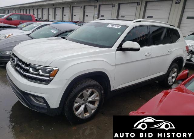 Volkswagen Atlas Sel 2018 White 3.6L  6