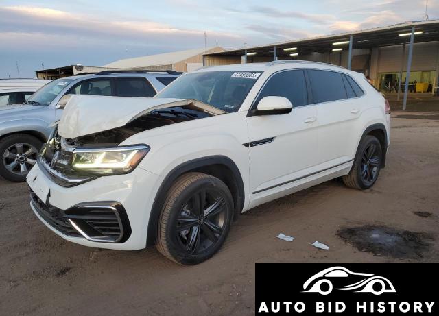 Volkswagen Atlas Cross Sport Sel R-Line 2022 White 3.6L  6