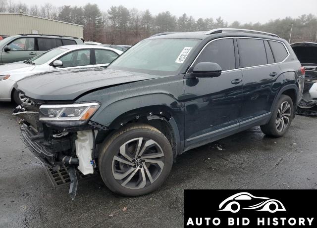 Volkswagen Atlas Sel Premium 2021 Green 2.0L  4