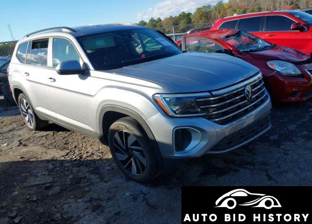 Volkswagen Atlas 2.0T Se W/Technology 2024 Silver 2.0L