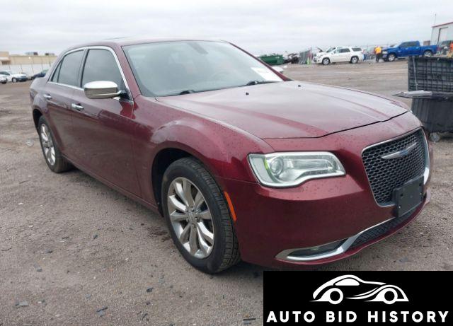 Chrysler 300C Awd 2017 Maroon 3.6L