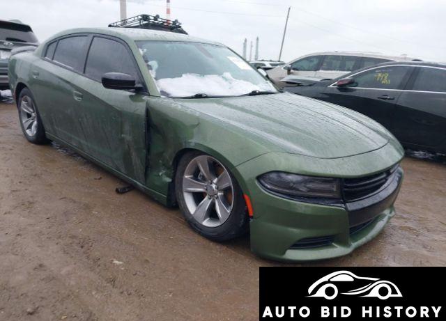 Dodge Charger Sxt Rwd 2021 Green 3.6L