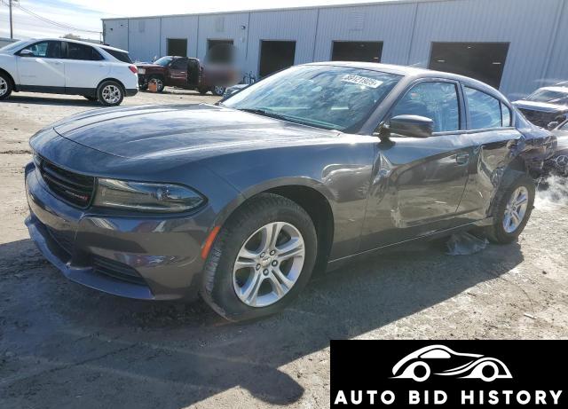 Dodge Charger Sxt 2022 Gray 3.6L  6