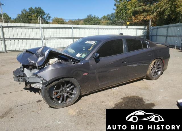 Dodge Charger Scat Pack 2022 Gray 6.4L  8