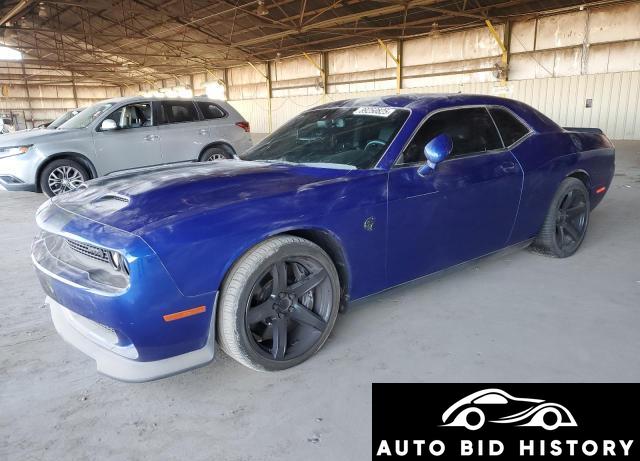 Dodge Challenger Srt Hellcat 2022 Blue 6.2L  8