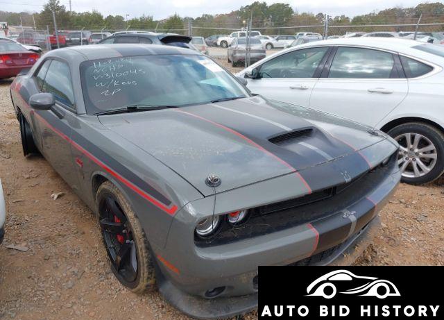Dodge Challenger Srt 392 2018 Gray 6.4L