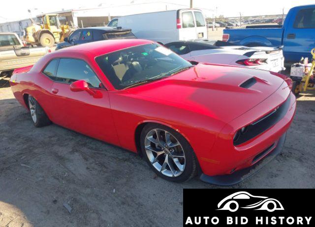 Dodge Challenger Gt 2022 Red 3.6L