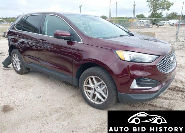 Ford Edge Sel 2024 Maroon 2.0L