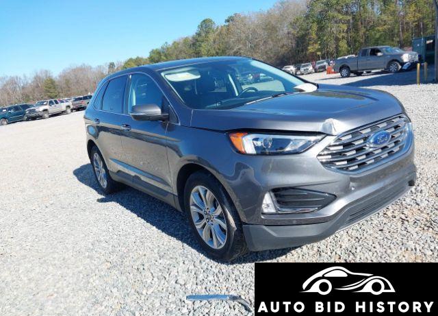 Ford Edge Titanium 2022 Gray 2.0L