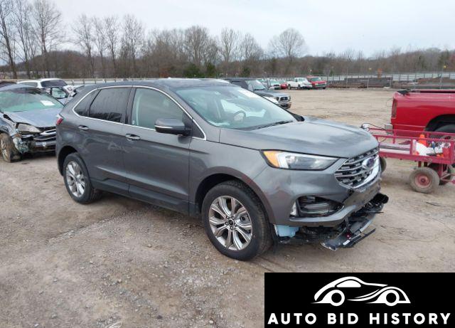 Ford Edge Titanium 2024 Gray 2.0L