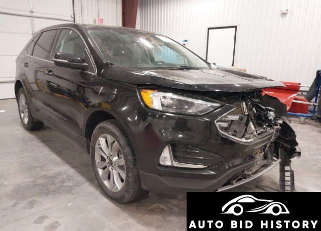 Ford Edge Titanium 2024 Black 2.0L