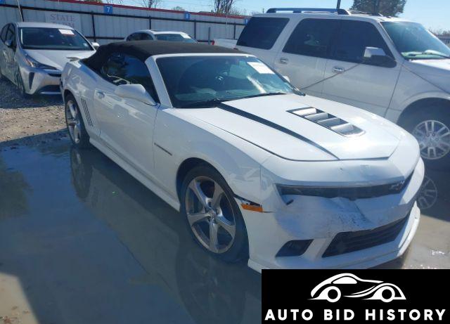 Chevrolet Camaro 2Ss 2015 White 6.2L