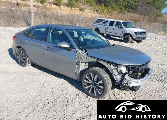 Honda Civic Ex /Ex W/O Bsi 2023 Silver 1.5L