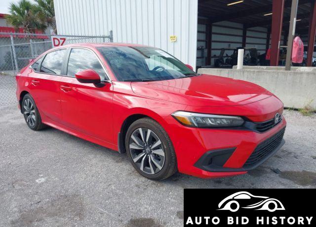 Honda Civic Ex 2024 Red 1.5L